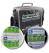 SatelliteSale Kit of Amphenol’s Innovative and Sustainable Tech Service Bag, Reel, and 500' White...
