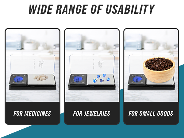 smart weigh ultra slim pocket scale medicine jewelries small goods