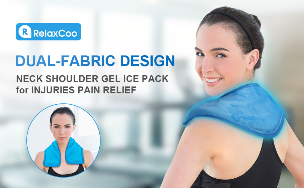 neck and shoulder ice pack wrap