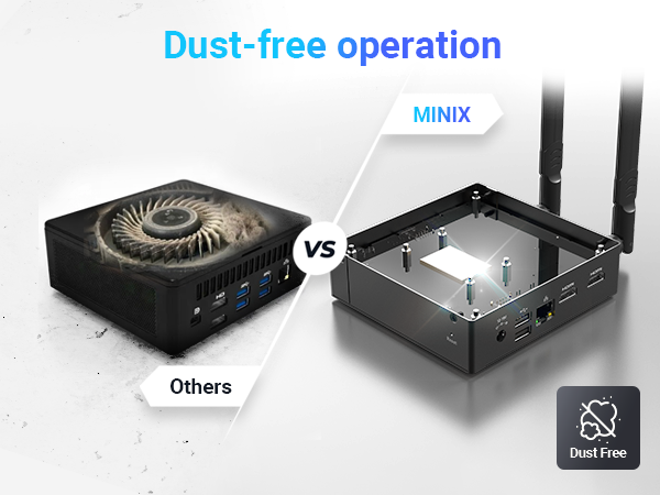 MINIX NEO Z350-0dB Fanless Mini PC