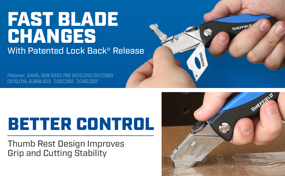Fast Utility Blade Changes