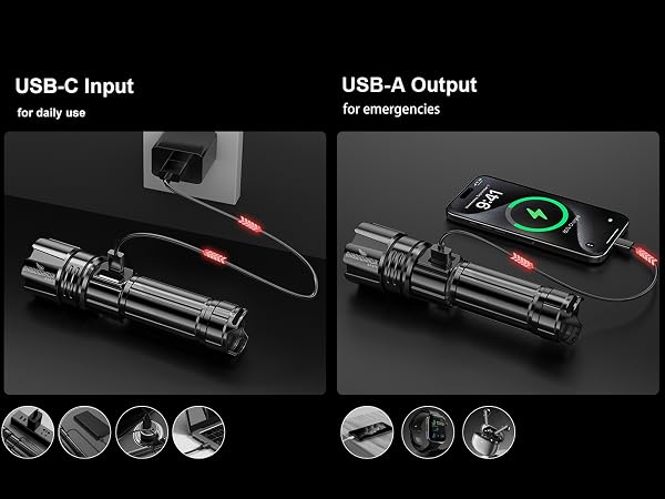 flashlight rechargeable