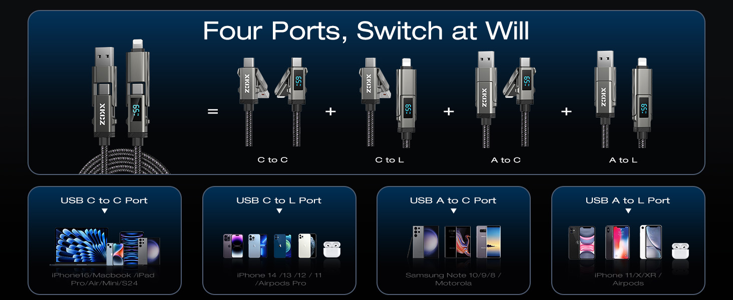 multi charging cable