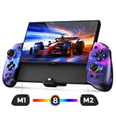 NexiGo Hall Effect Gripcon for Switch 2, 4K HDMI Output for TV Mode, Ergonomic Handheld Controlle...