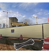 ShadeMart 8' x 50' Beige Fence Privacy Screen Windscreen Shade Fabric Cloth HDPE, 90% Visibility ...
