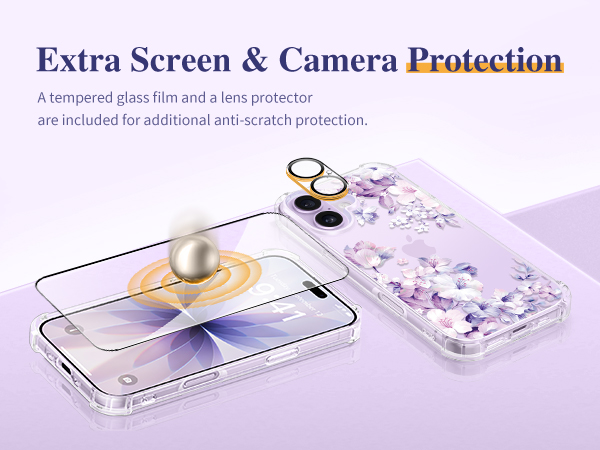 GVIEWIN Case Compatible with iPhone 17 Case