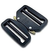 Metal Buckle Dual Adjustable Tactical Belt Buckle,2inch(50mm) Heavy Duty Belt Buckle TXZWJZ