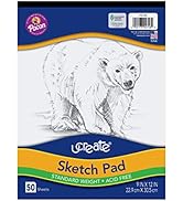 UCreate Sketch Pad, Standard Weight, 9