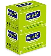 Dr.Easy Dryer Sheets Free & Clear Plant Based all ingredients for Sensitive Skin 320 Ct 100% Rayo...