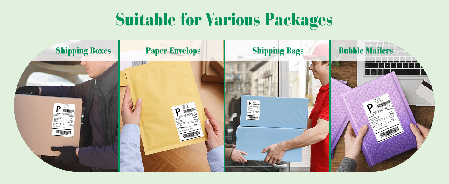 shipping labels