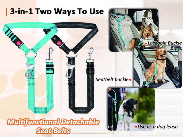 dog car seat belts