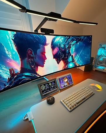 Desk light bar