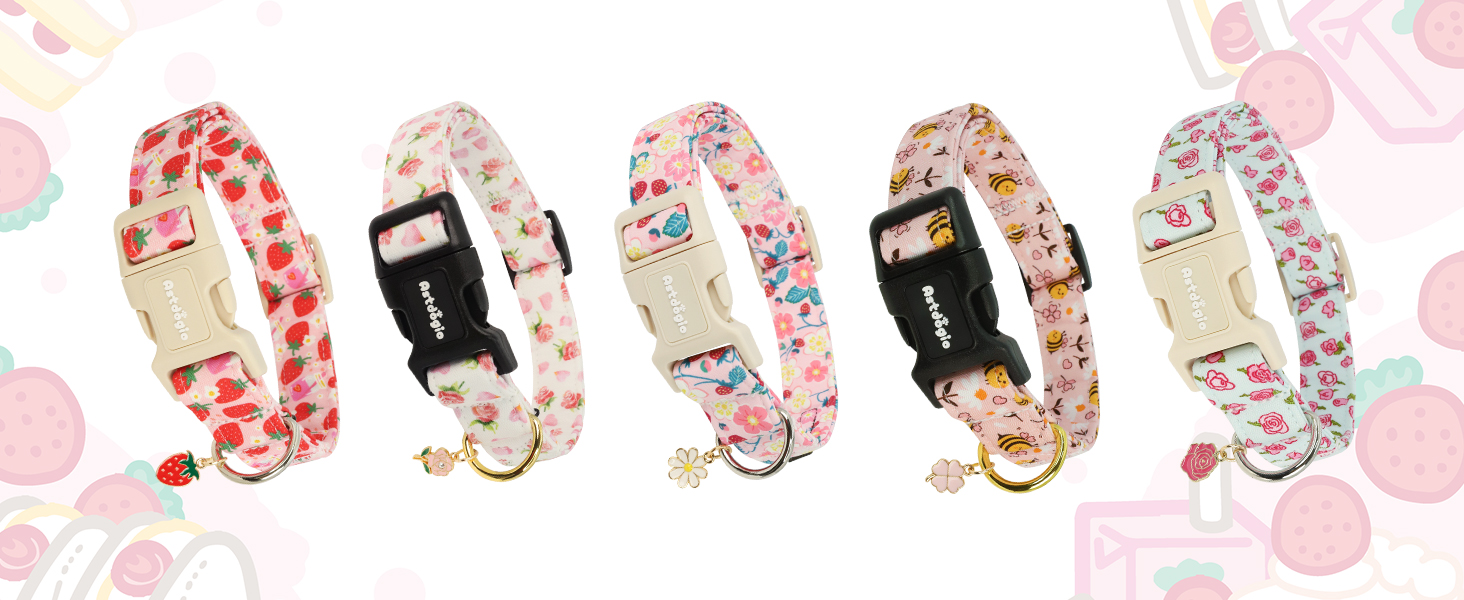 girl dog collar