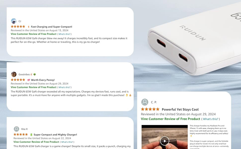 65W usb c charger