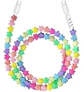 Aolcev USB C Cable 66W USB to USB C Charging Cord 3.3FT Cute Beaded for iPhone Charger Cord Decor...