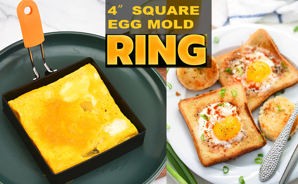 square egg ring square egg mold