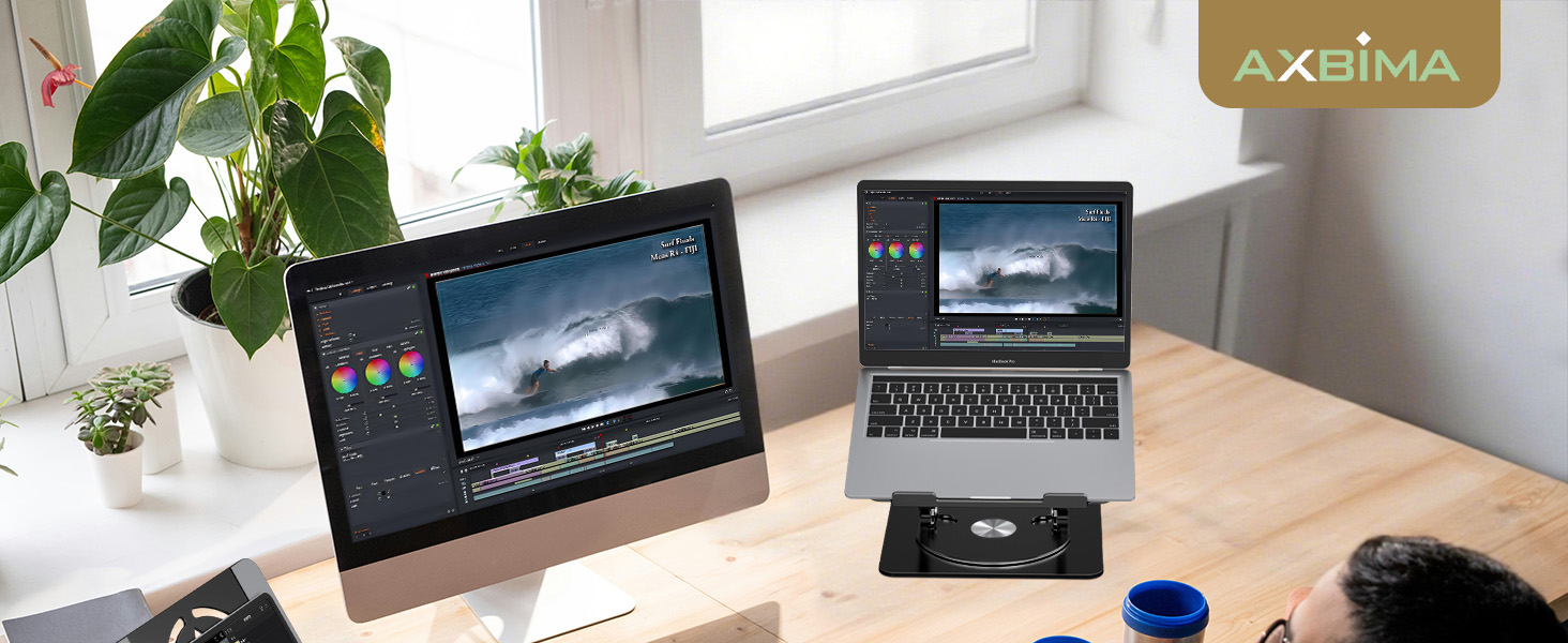 laptop stand for desk portable notebook stand ergonomic laptop riser office desk accessories