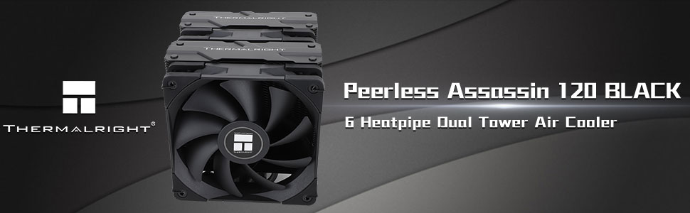 PA120 Black cpu cooler