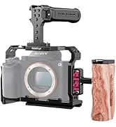 Kalofaye Aluminum Alloy Camera Cage Kit Replacement for Sony A7 M3 /ARIII / A7III / A7II / A7SII ...