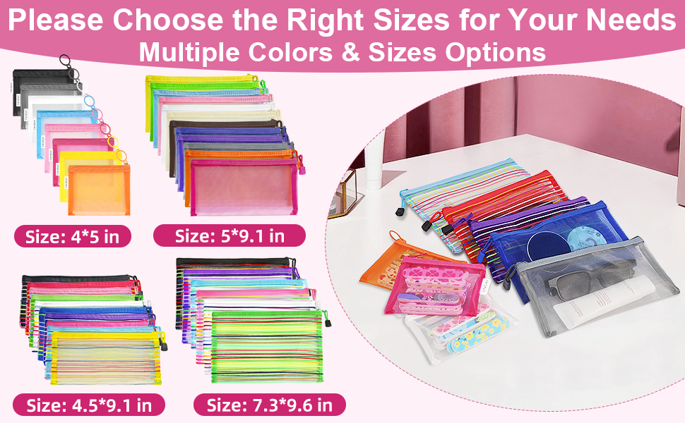 Mini Mesh Pouches