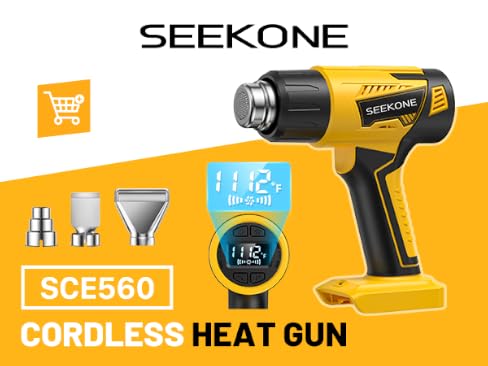 20V Cordless Heat Gun with LCD