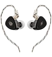 HIFIXAUDIO SIMGOT EM6L in Ear Monitor, 1DD + 4BA Hybrid Driver IEM Earphones, Gaming/HiFi Wired E...