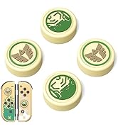 JINGDU Switch Thumb Grip Caps for Zelda Tears of The Kingdom Joy Con, Silicone Joystick Cap Cover...