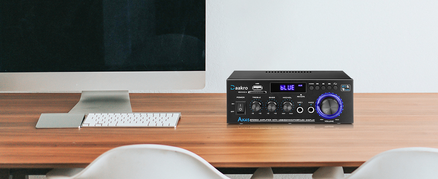 Stereo Audio Amplifier Receiver