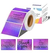 Joatuxul Thermal Labels, Compatible with T50M Pro/M110/M100/M220 Label Maker and Other 4x6 Therma...