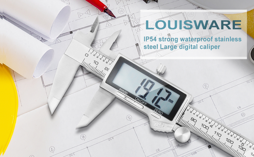 Digital Caliper, IP54 Waterproof