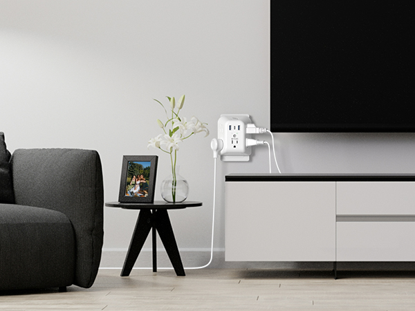 surge protector multiplug wall plug