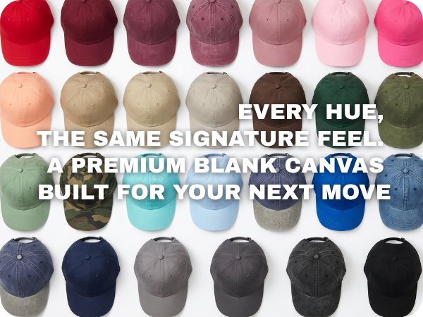 27 + colors of hat arragned