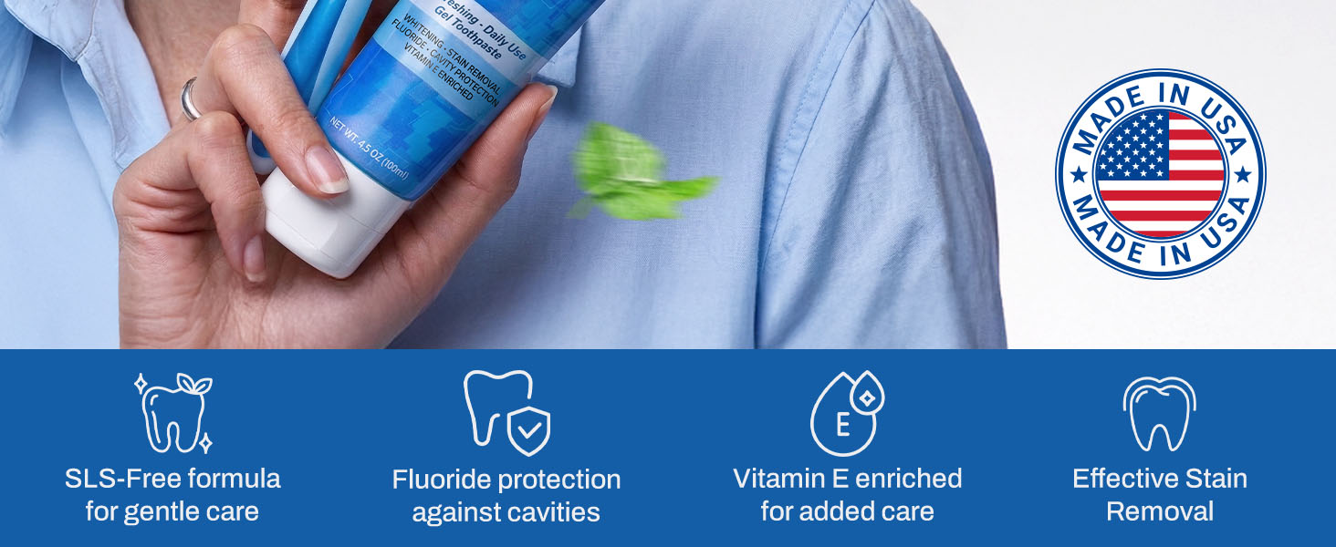 sodium fluoride toothpaste sls free toothpaste for dry mouth enamel strengthening mint flavor adults