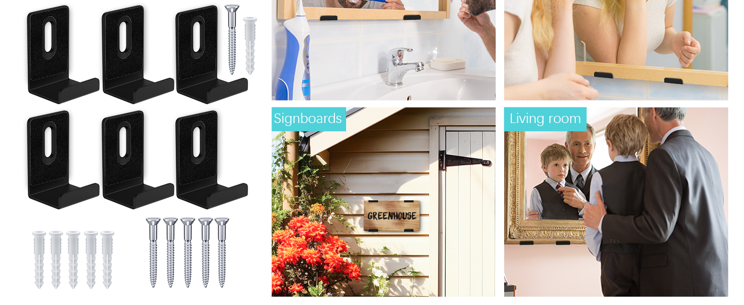 Mirror Hanger Clip