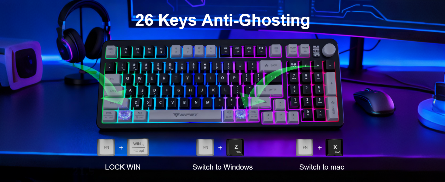 keyboard and mouse