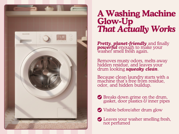 A washing machine clean that actually works