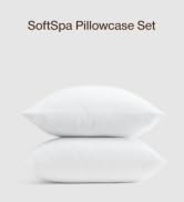 Comphy by Coop SoftSpa Pillowcase Set of 2, White Super Soft Pillow Cases Queen, Pillow Cases, Lu...