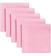 DoreenBeads Sweat Absorbing Handkerchiefs, 5Pcs Small Quick Drying Microfiber Sweat Rag Towels fo...