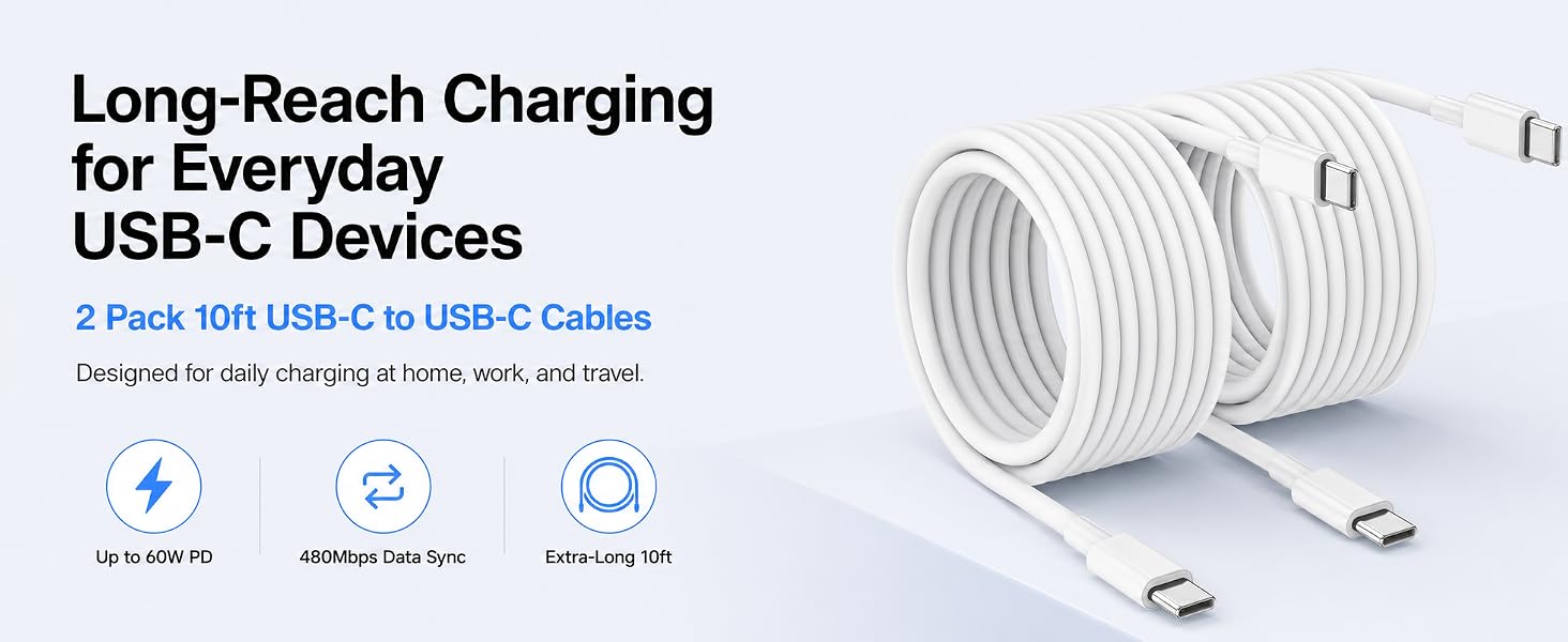 USB C to C Cable
