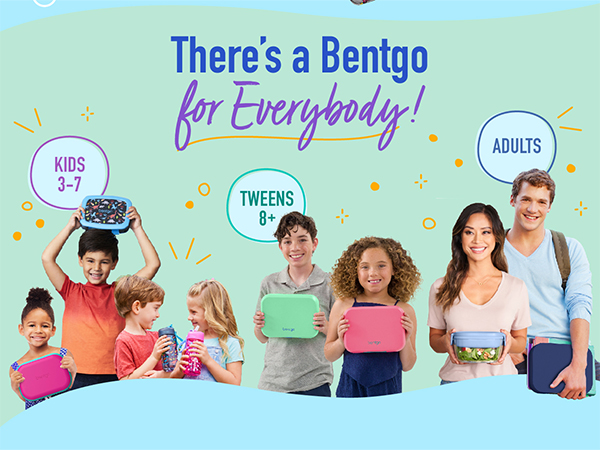 bentgo, bentgo for kids, bentgo for adults, kids lunch boxes, cute kids lunch products, kids prints