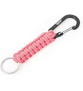 EOTW Paracord Keychain with Carabiner Heavy Duty Key Clip for Men Women