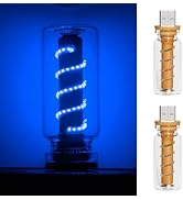 2 PCS Retro Car Lamps,Plug-in USB Led Interior Atmosphere Lights with Touch and Dimmable,Car USB ...
