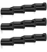 bsdonte 12 Pack Wood Wall Hooks, Black Decorative Coat Hooks Wall Mounted, Heavy Duty Entryway Ha...