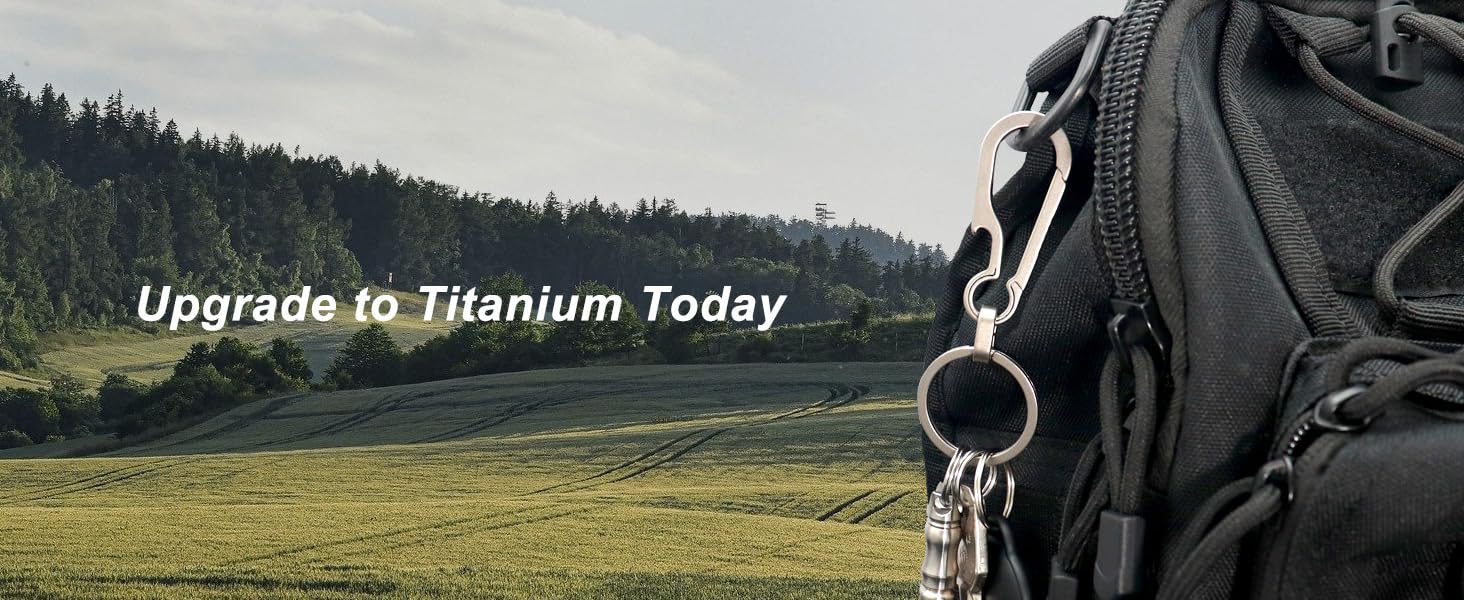 titanium keychain