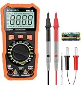 Jesverty Multimeter Tester 2000 Counts Digital Multimeter with DC AC Voltmeter and Ohm Volt Amp M...