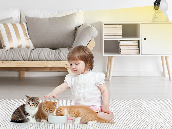 boykeep 2k pet camera, 5g wifi camera, home security camera, camera indoor, doggy cam