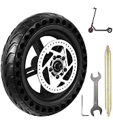 DTNESS 8.5" Scooter Wheel Hub Tire for Xiaomi M365/1S, Gotrax GXL V2 | Honeycomb solid rear tire ...