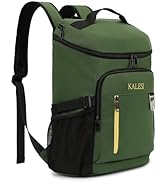 Kalesi Cooler Backpack 36 Cans Lightweight Insulated Backpack Cooler Leak-Proof Travel Camping Lu...