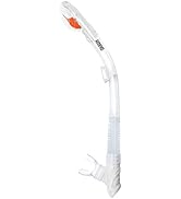 Aegend Diving Dry Snorkel for Adult & Youth - Snorkeling Gear with Top Dry Valve, Perfect for Sno...