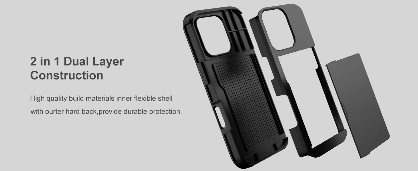 for iphone 16 pro max case dual layer